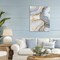 Stupell Industries White And Gray Geode Canvas, design by Svetlana Aleynikova